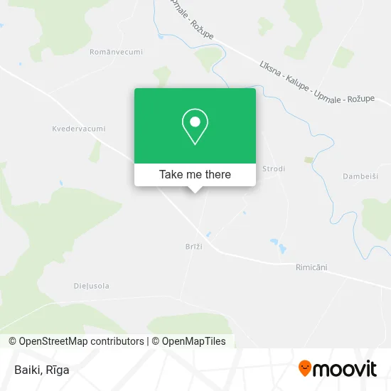 Baiki map