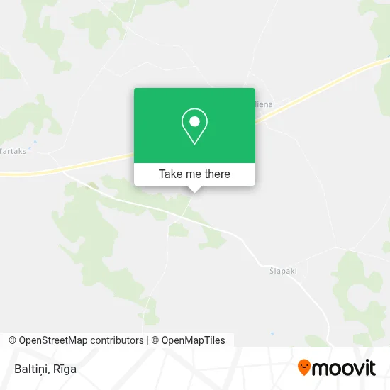 Baltiņi map
