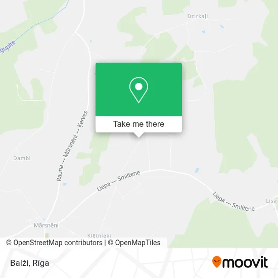 Balži map