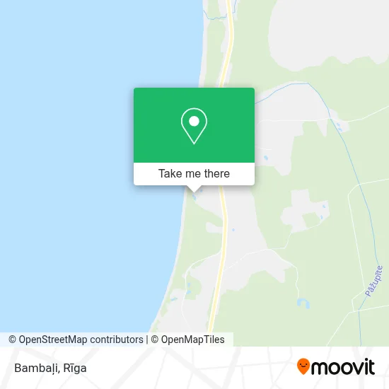 Bambaļi map