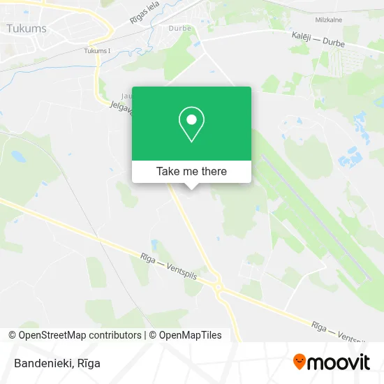 Bandenieki map