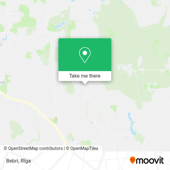 Bebri map