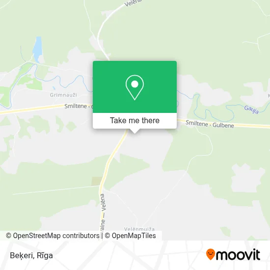 Beķeri map