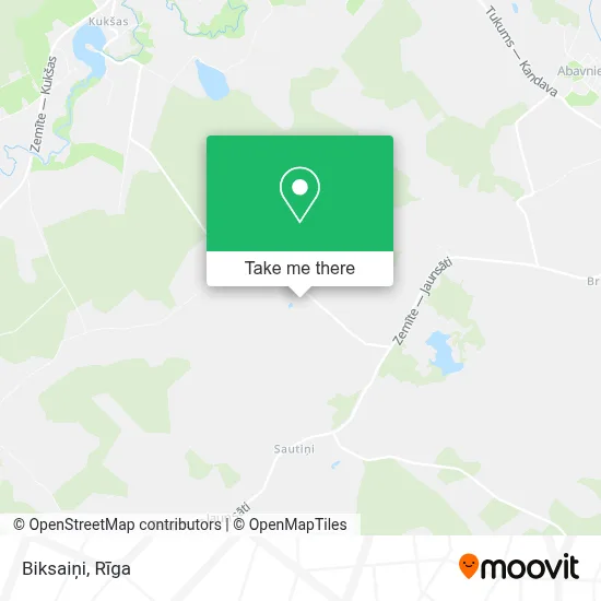 Biksaiņi map