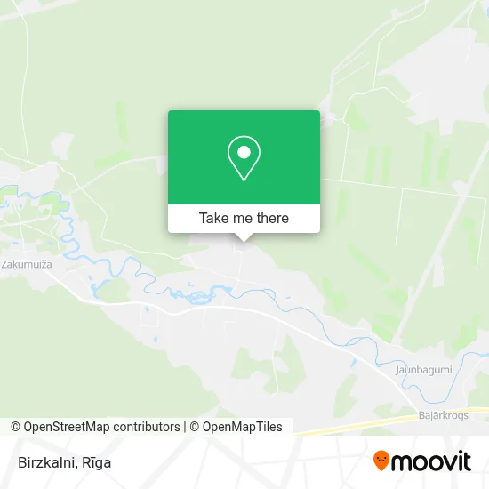 Birzkalni map