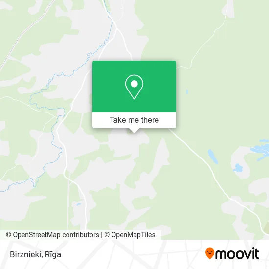 Birznieki map
