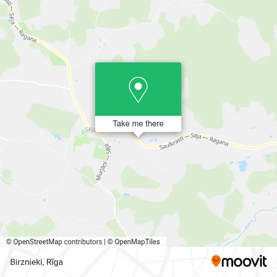 Birznieki map