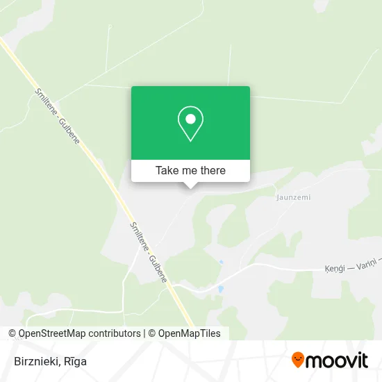 Birznieki map