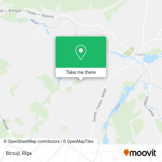 Birzuļi map
