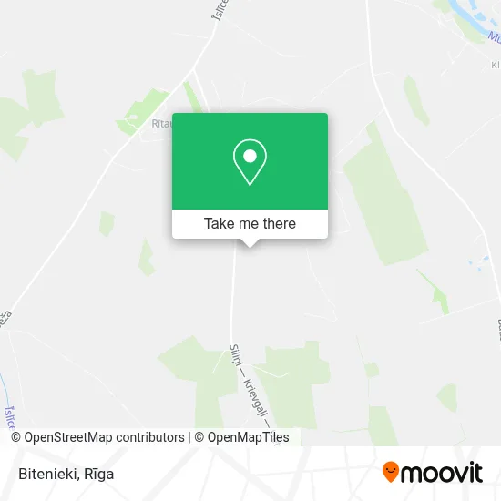 Bitenieki map