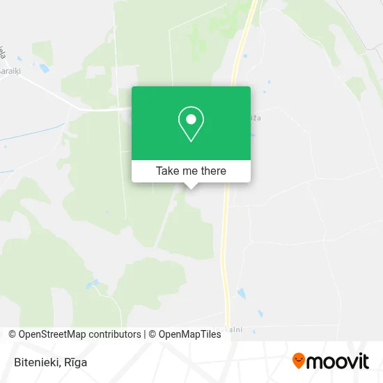 Bitenieki map