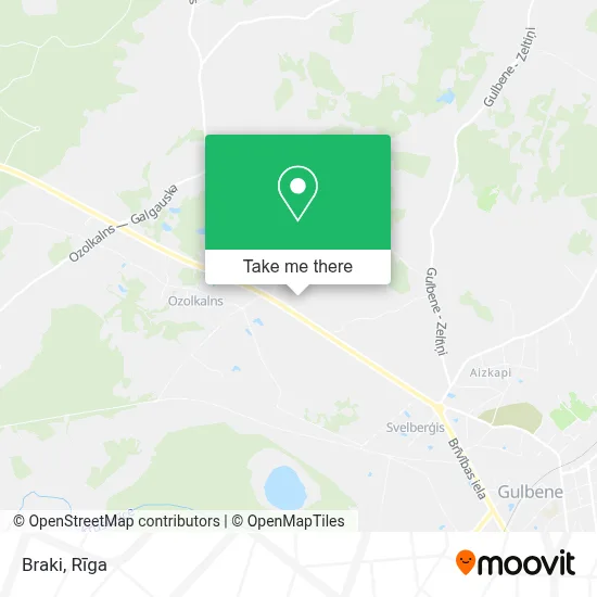 Braki map