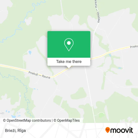 Brieži map