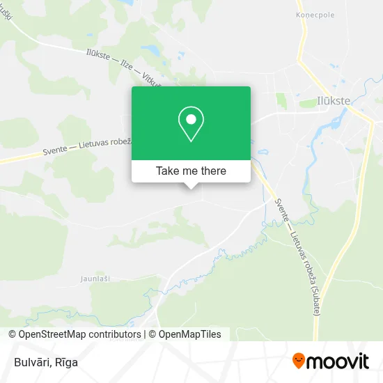 Bulvāri map
