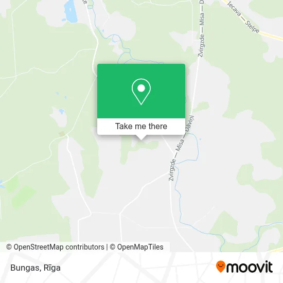 Bungas map