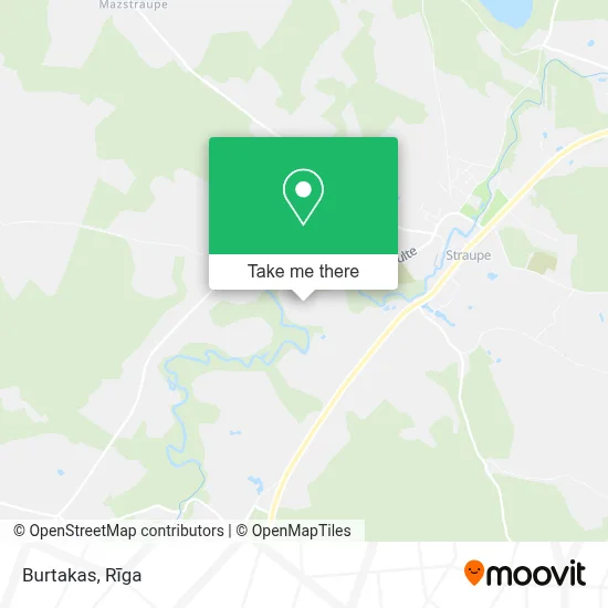 Burtakas map