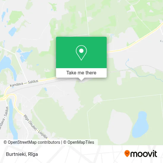 Burtnieki map