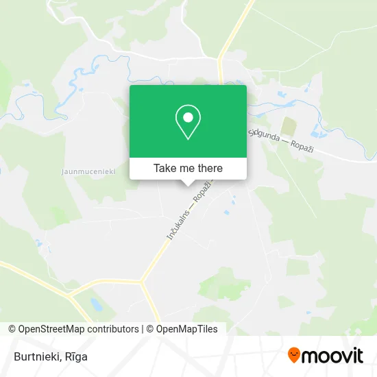 Burtnieki map