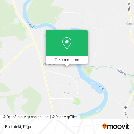 Burtnieki map