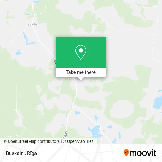 Buskalni map