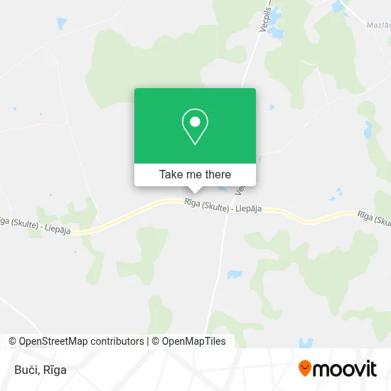 Buči map