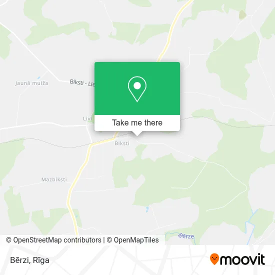 Bērzi map