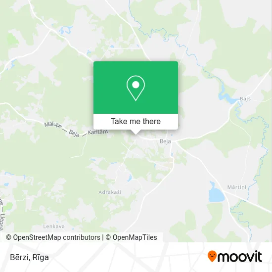 Bērzi map