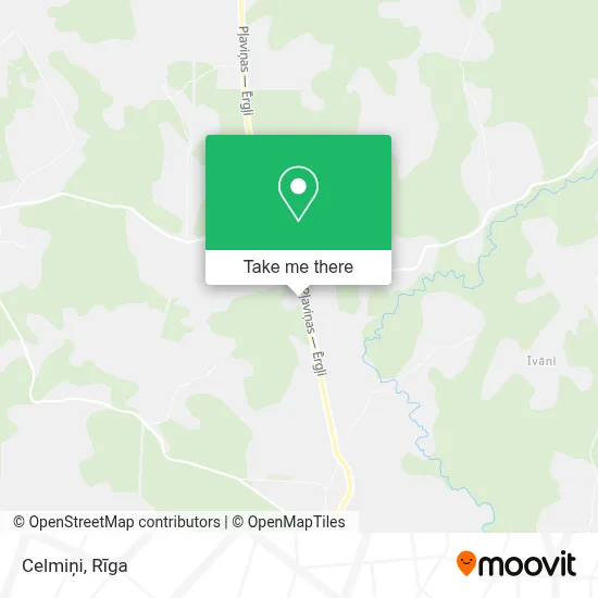 Celmiņi map