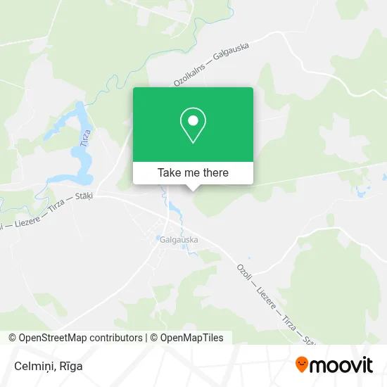 Celmiņi map