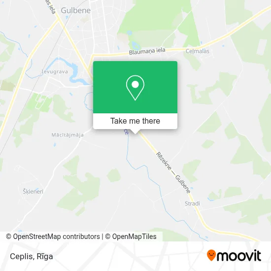 Ceplis map