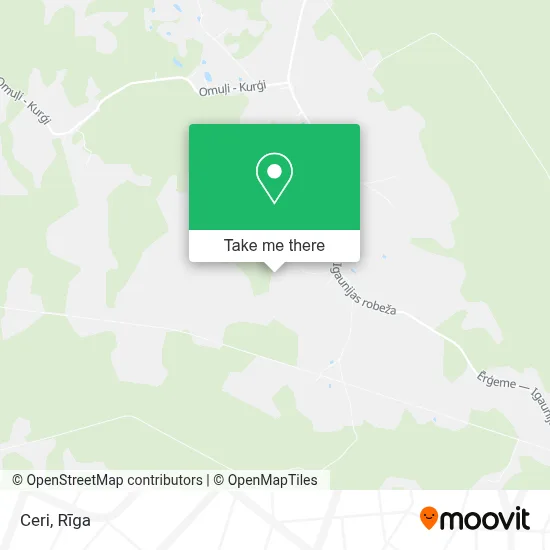 Ceri map