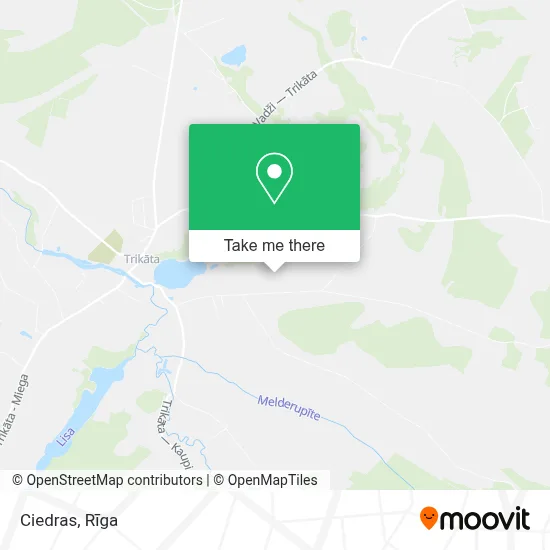 Ciedras map