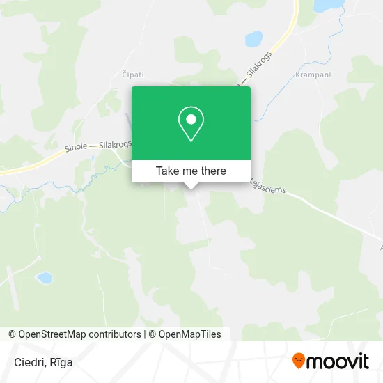 Ciedri map