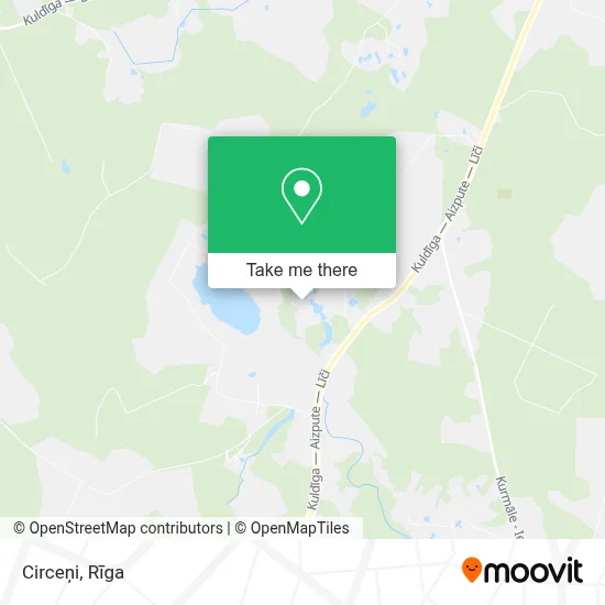 Circeņi map