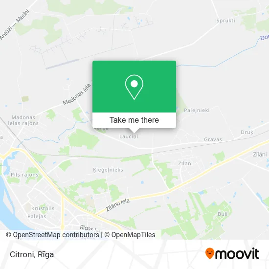 Citroni map