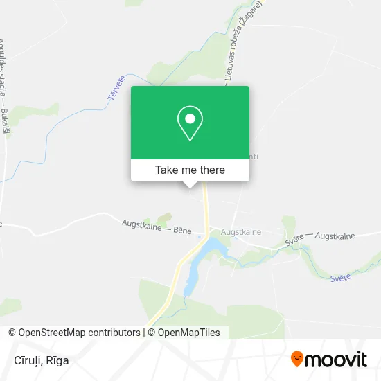 Cīruļi map