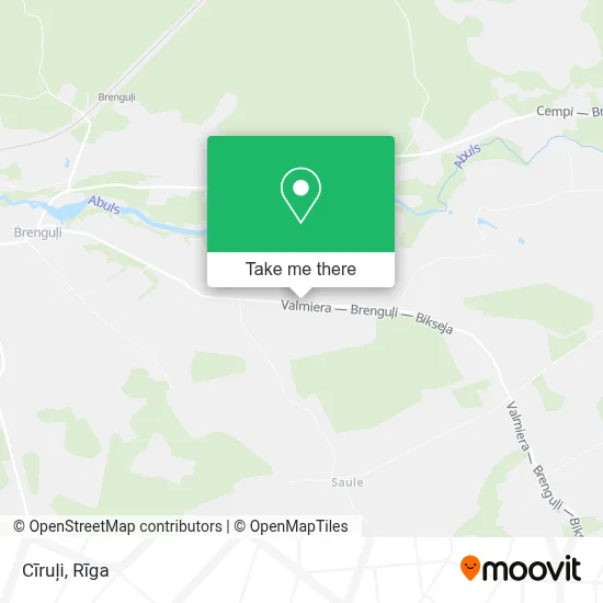 Cīruļi map