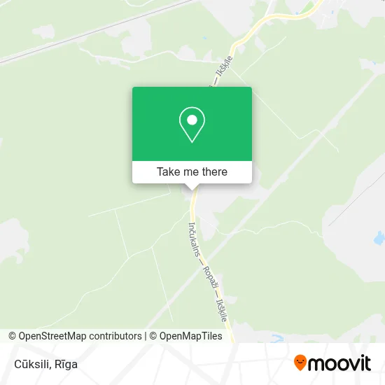 Cūksili map