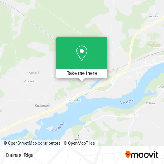 Dainas map