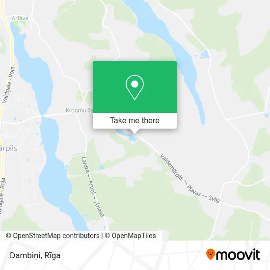 Dambiņi map