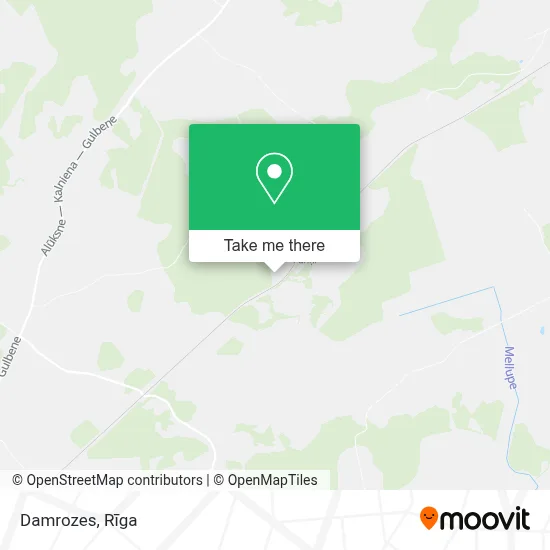 Damrozes map