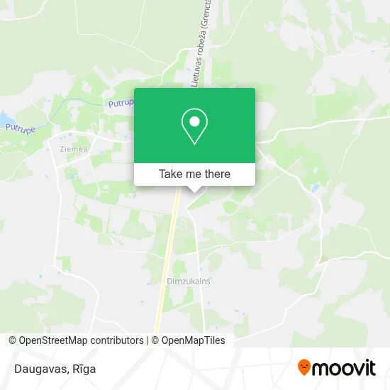 Daugavas map
