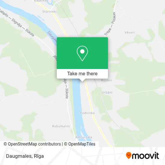 Daugmales map