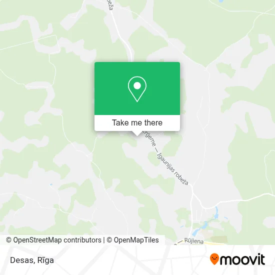 Desas map
