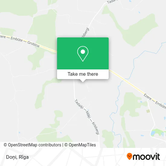 Doņi map