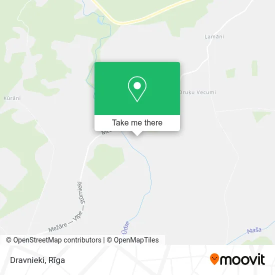 Dravnieki map