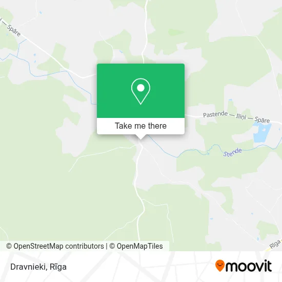 Dravnieki map