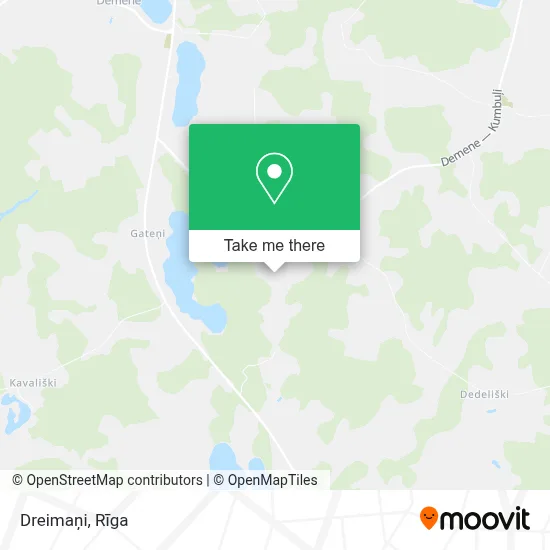 Dreimaņi map