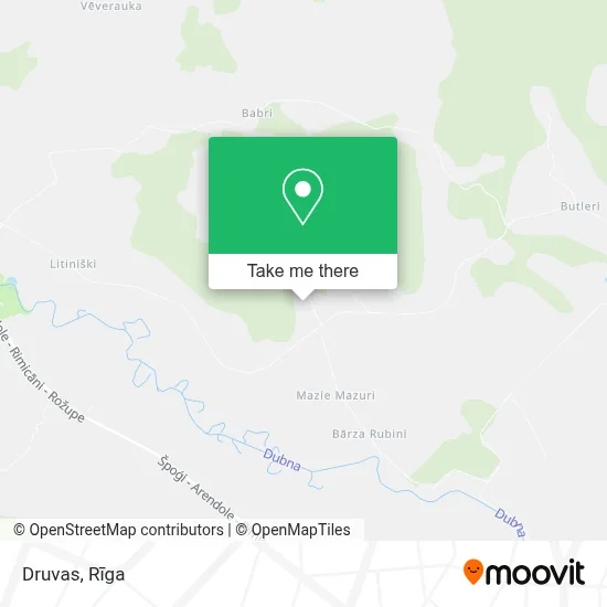 Druvas map