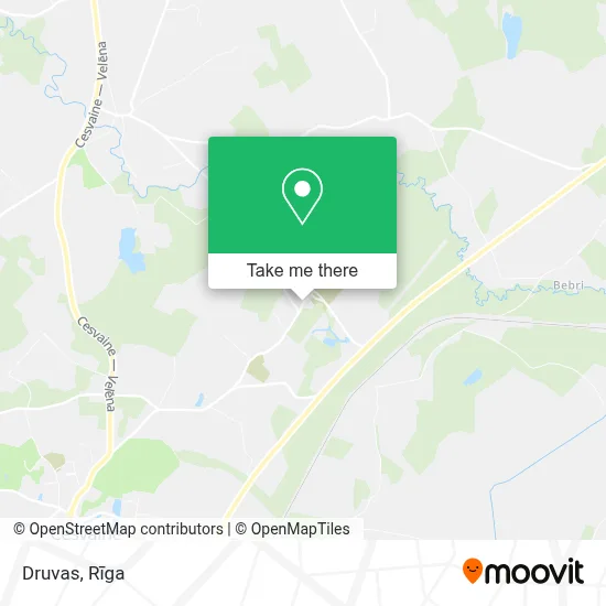 Druvas map